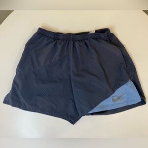 Medium Nike 2-in-1 compression shorts men blue